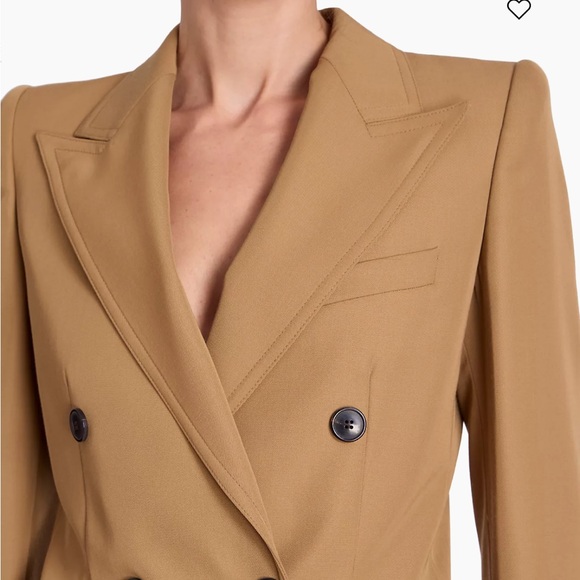 NWT Dries Van Noten Double-Breasted Wool-Blend Jacket - Picture 10 of 15